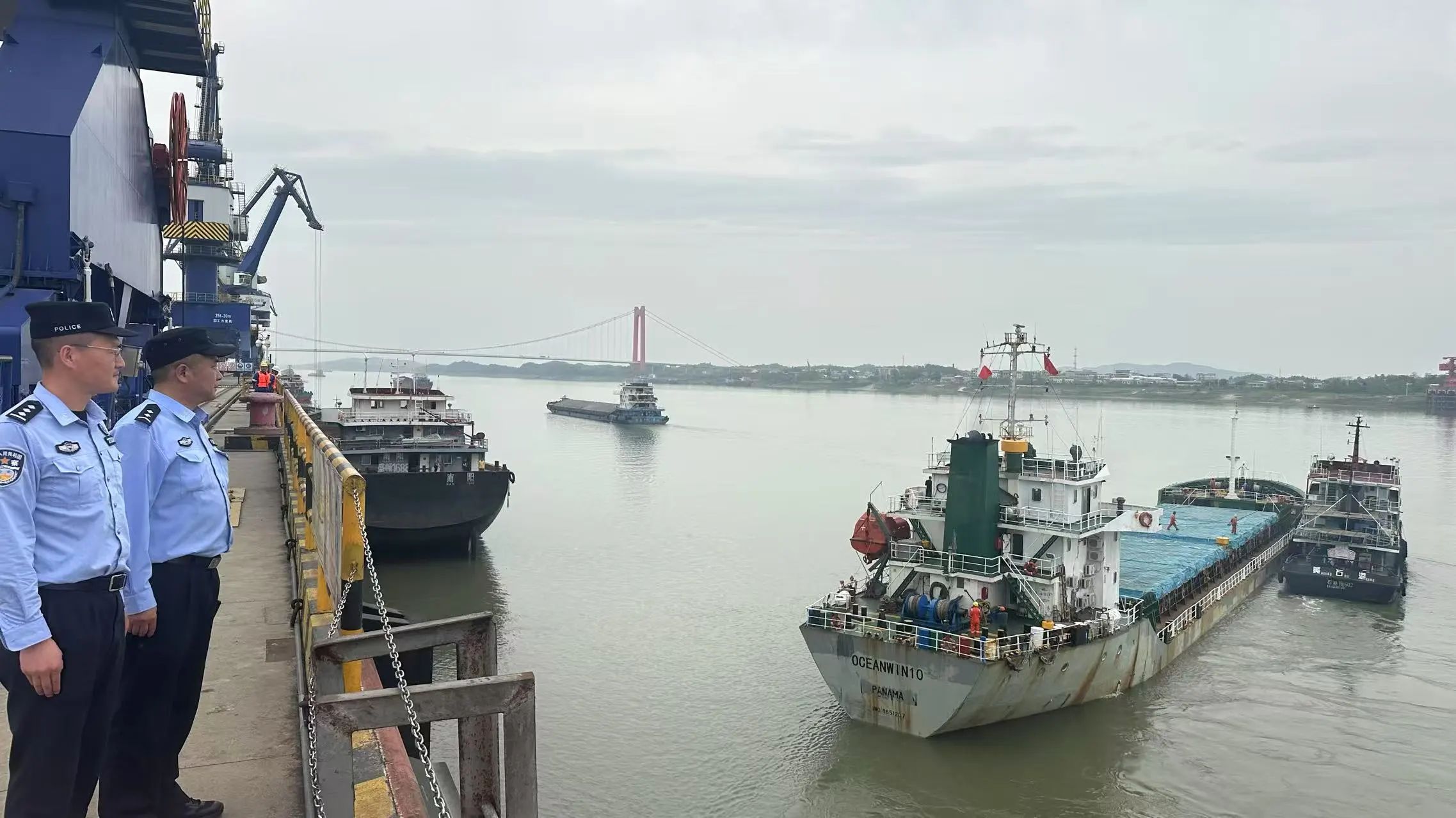 黃石天海攜手政企破局！"黃石制造"5天直達(dá)韓國釜山港